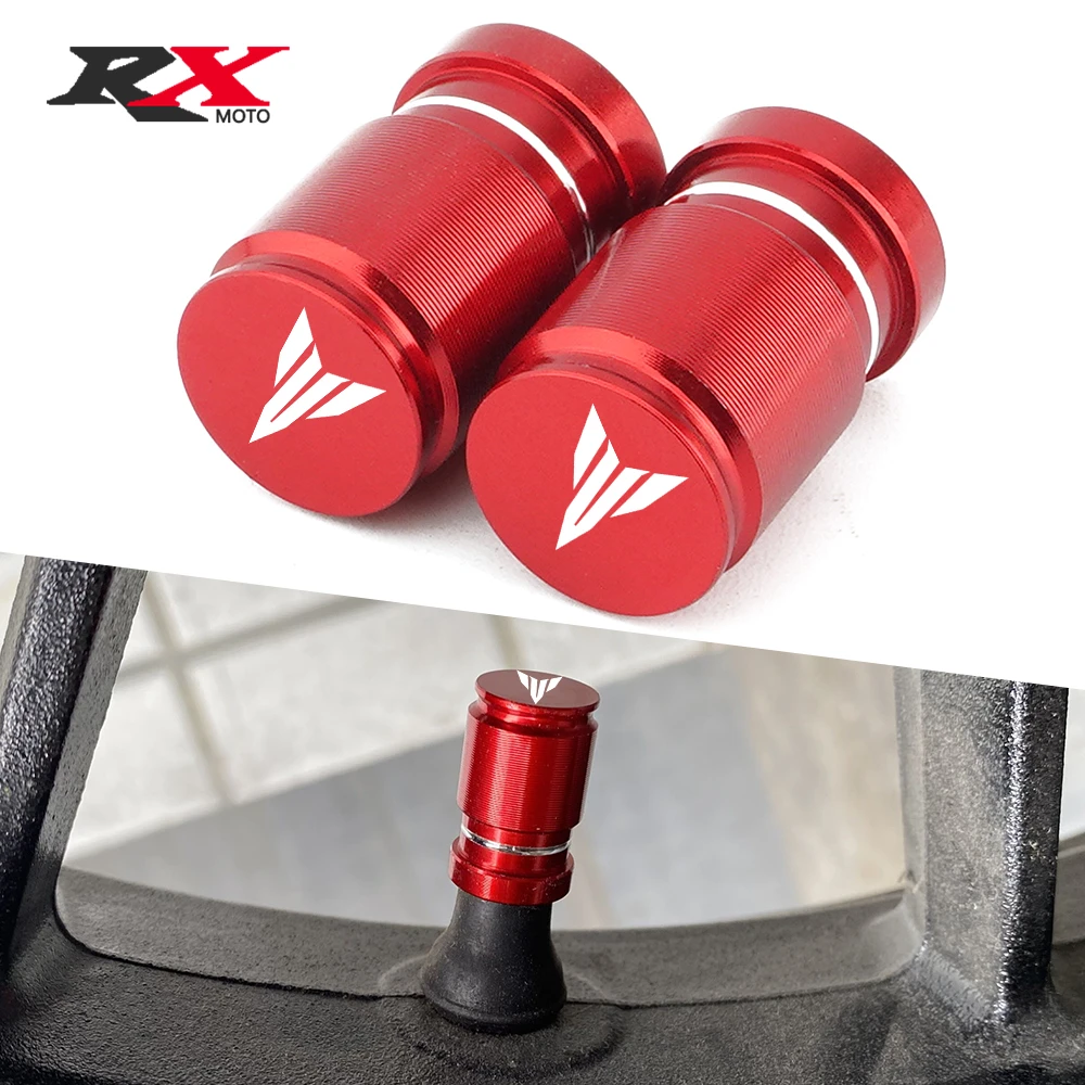 

For YAMAHA MT01 MT09 MT07 MT10 MT03 MT 09 07 03 10 MT-09 MT-07 MT-10 MT-03 Motorcycle Wheel Tire Valve Stem Caps Dustproof Cover
