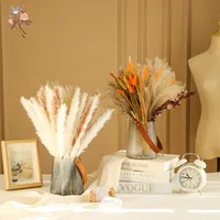 70 Pieces Natural Pampas Decoration Dried Flowers Bouquet