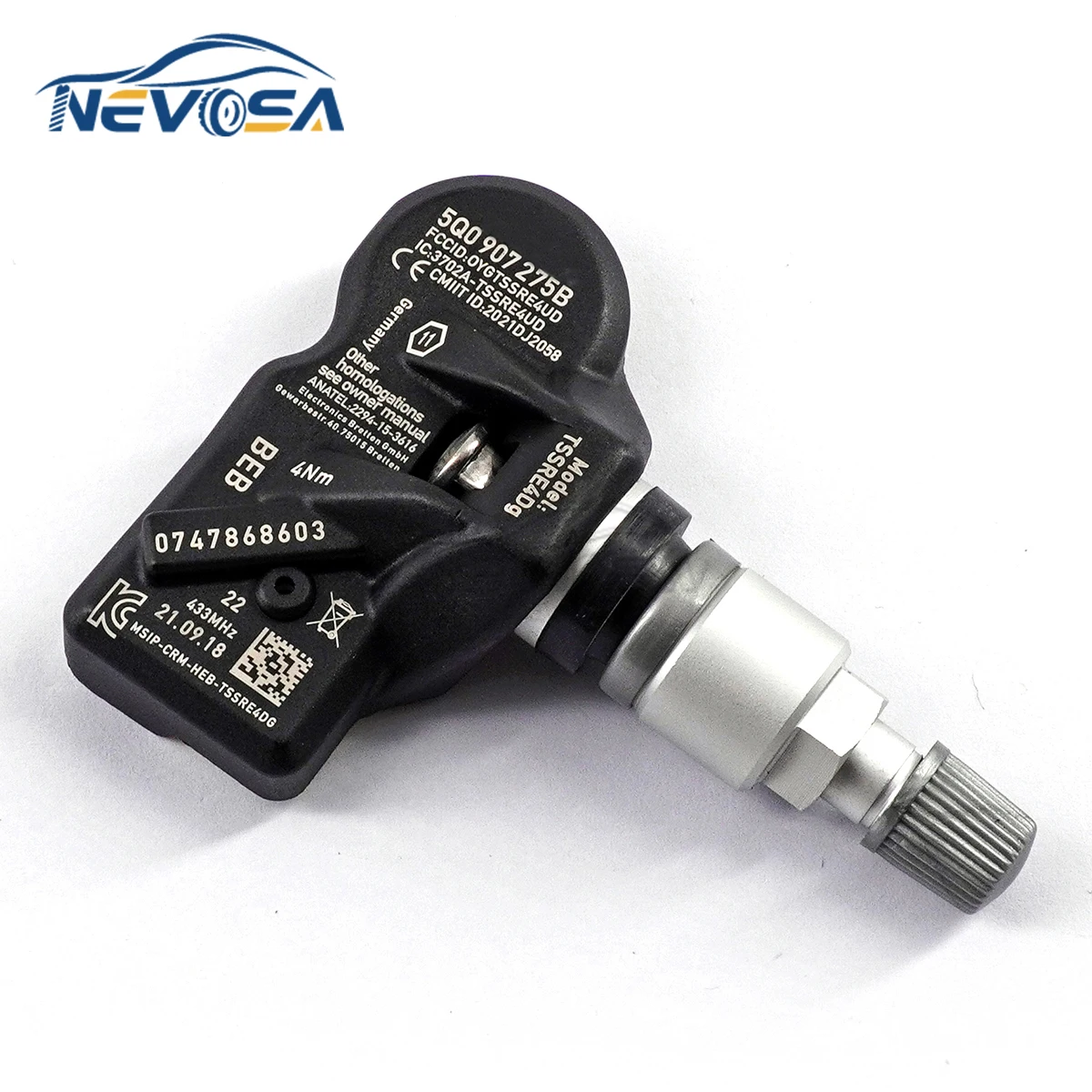  5Q 0907275 B  ٰ Phaeton Passat Audi RS3 RS4 A4 A6 A7 TT Porsche Cayman 718 911 Skoda Superb Rapid  TPMS 
