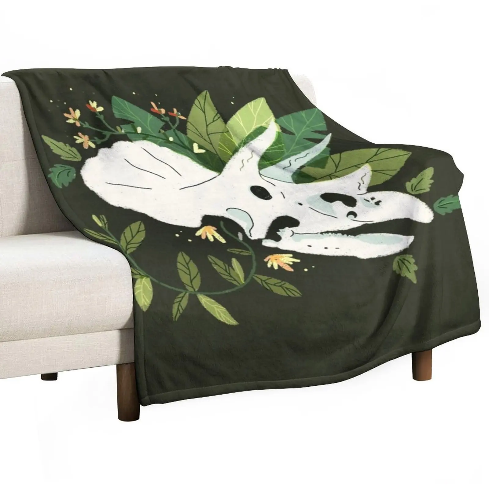 

Another Triceratops Throw Blanket cosplay anime Polar blanket Travel Blanket