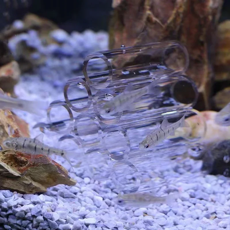 Acrylic Aquarium Decoration Fish Shrimps Shelter House