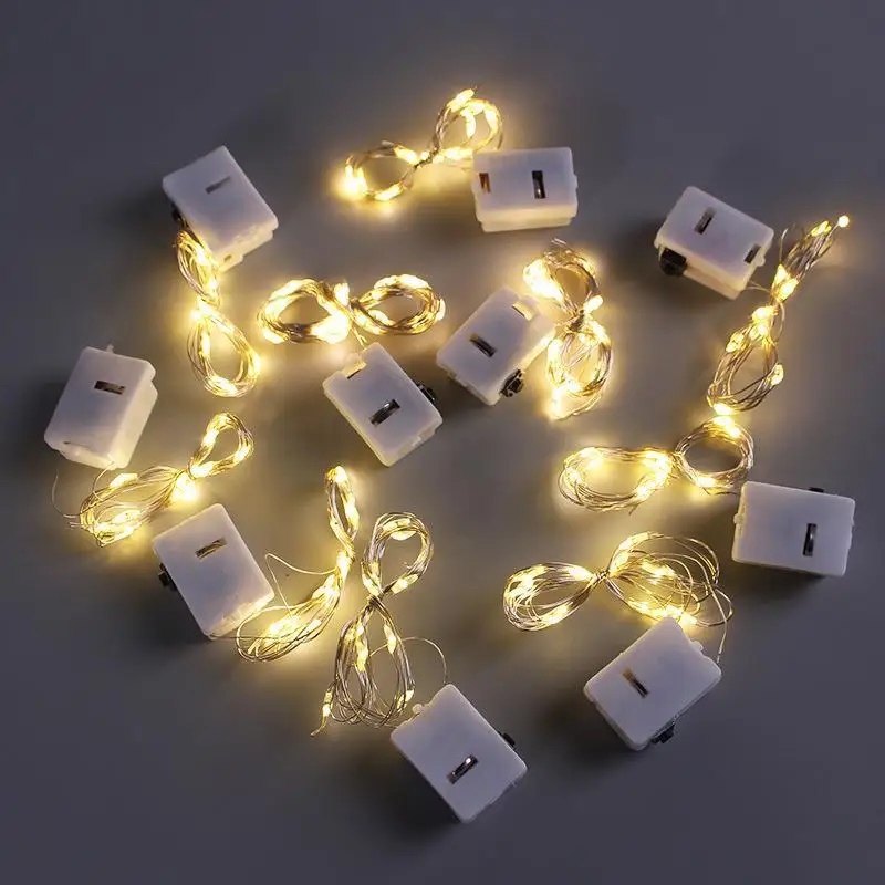 

1Pcs LED Luminous Light Adjustment Flash Color Light String Diy Landscape Model Decoration Accessory Diorama Kit