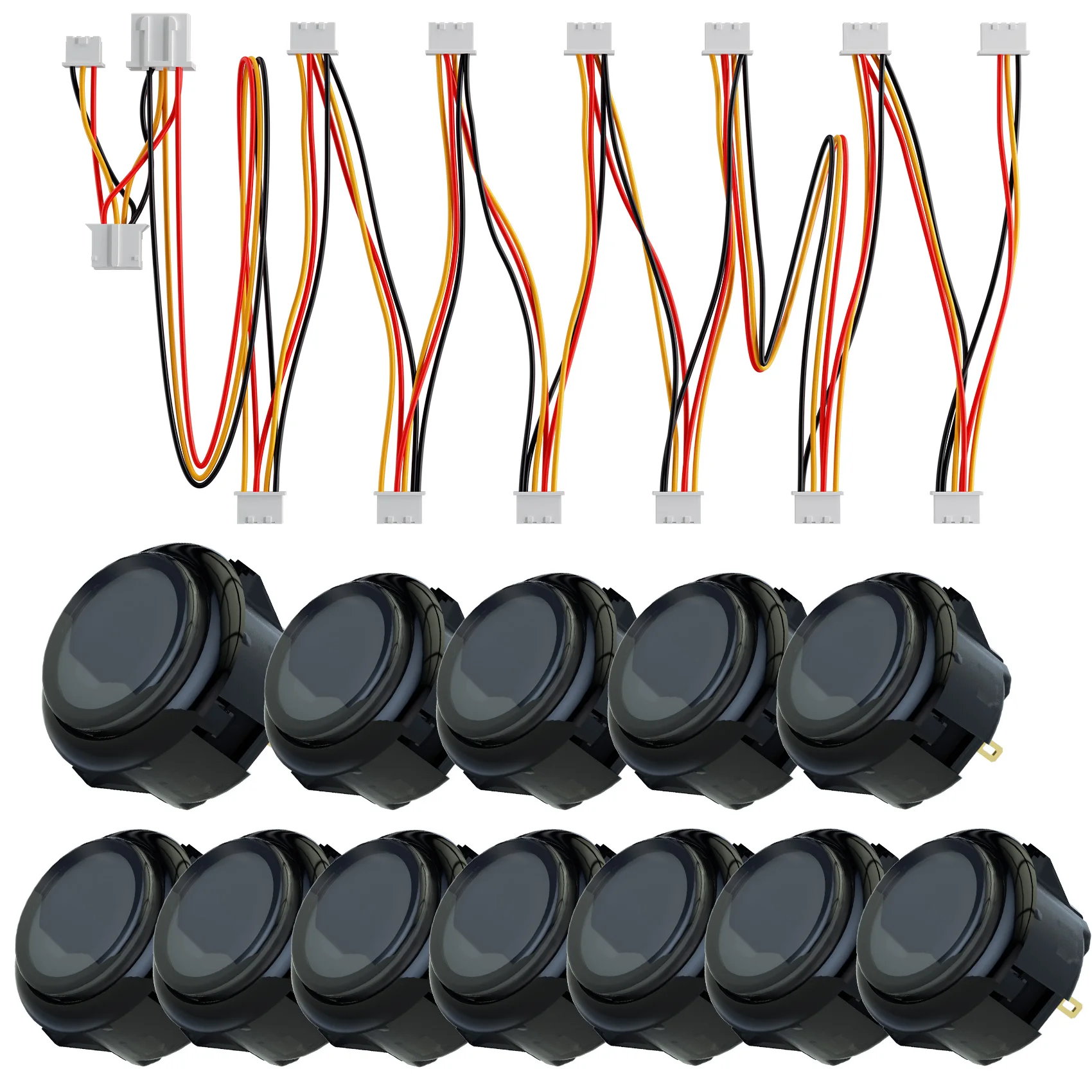 QANBA Gravity KS Arcade buttons RGB LED illuminated buttons