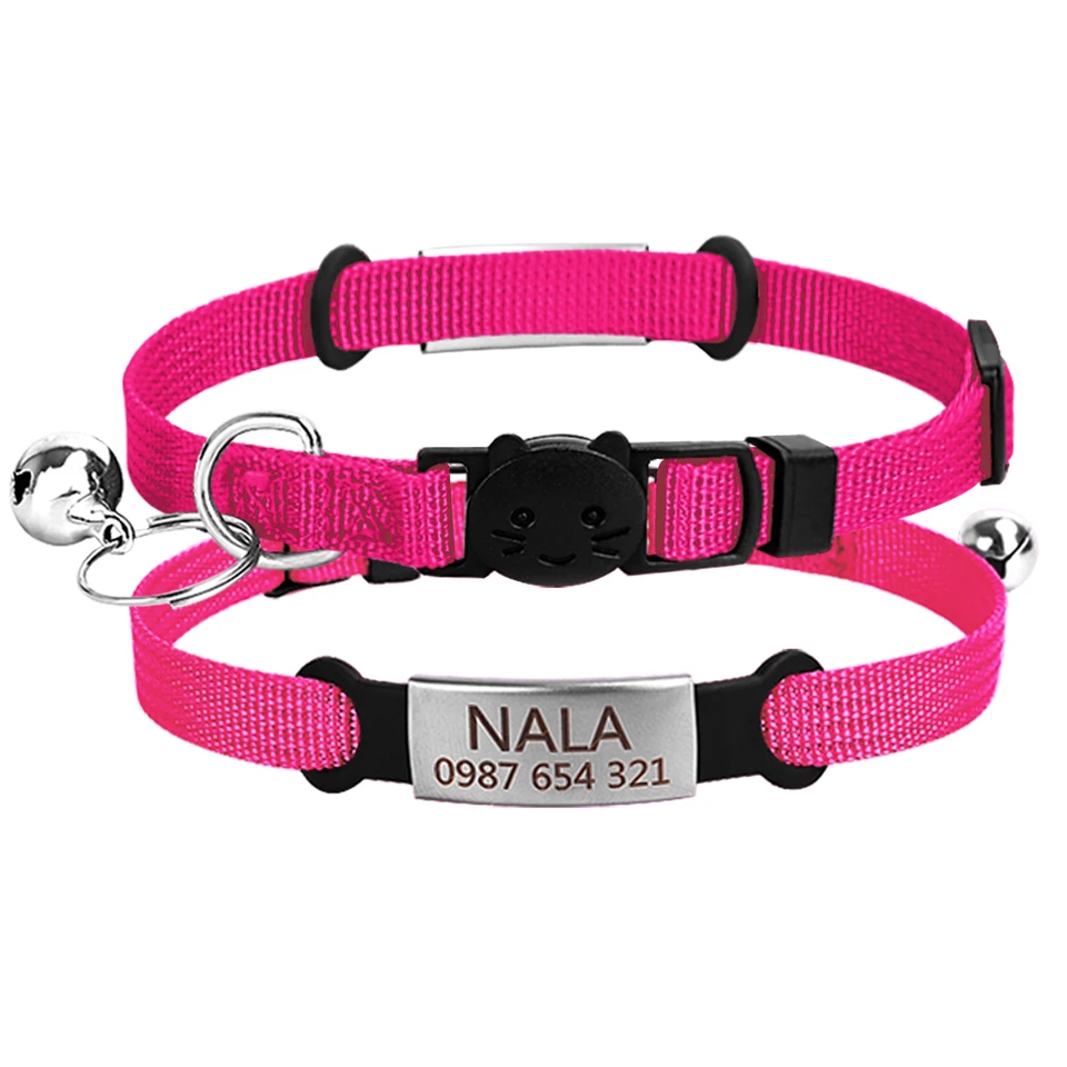 Collare Personalizzato Per Gatti Con Targhetta Nominativa - Foto 7