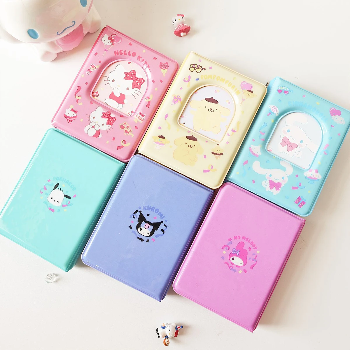 1Pcs Sanrio series card binder portable card holder book for girls birthday supplies card holder