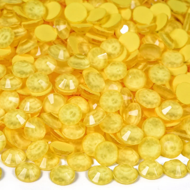 Glitter Neon Non-Hotfix Ultraviolet Glow Rhinestones for Nail Art Embellishments