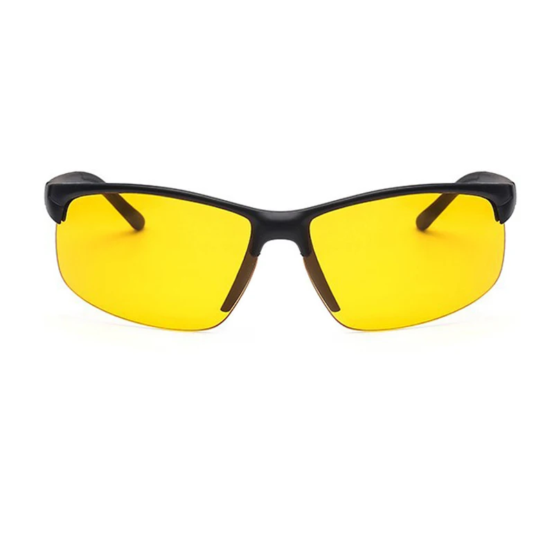 Night Vision Glasses Fishing Cycling Traveling Climbing Outdoor Sunglasses Yellow Lens Protection Unisex Fishing Eyewear