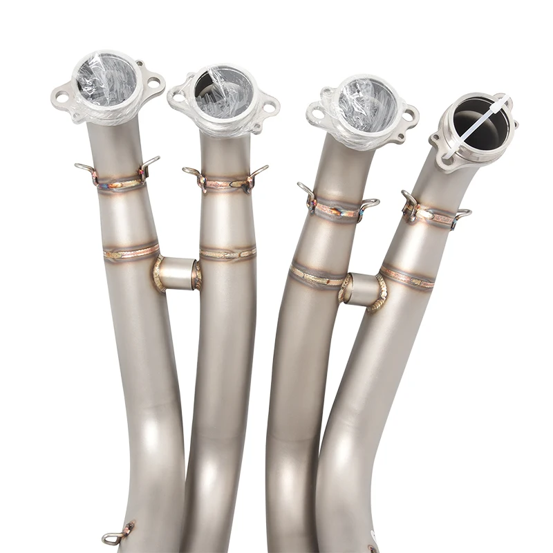Slip On Motorcycle Exhaust System Front Link Pipe Modify Escape Moto Muffler Bike For BMW S1000R S1000RR S1000 R RR 2019 - 2022 - Image 5