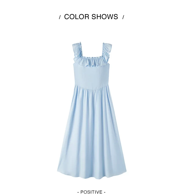 Bodycon Dress Women Slim Fit With Ruffled Hem Summer New Short Flutter Sleeves And Gentle Mid-Length Dress 16 Bodycon Dress Women Slim Fit With Ruffled Hem Summer New Short Flutter Sleeves And Gentle Mid-Length Dress