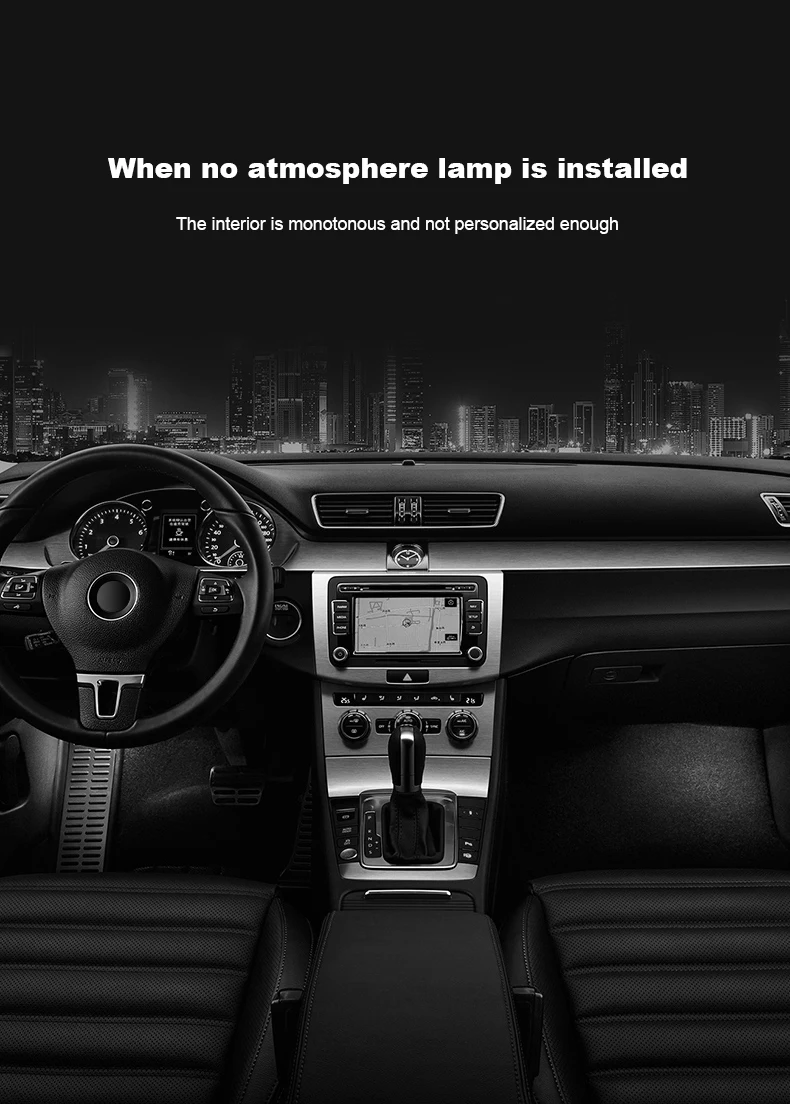 Description Picture 4 of itemPortable USB Plug Car Light Mini LED Colorful Ambient Light Neon Interior Lamps Auto Atmosphere Light Computer Car Accessory