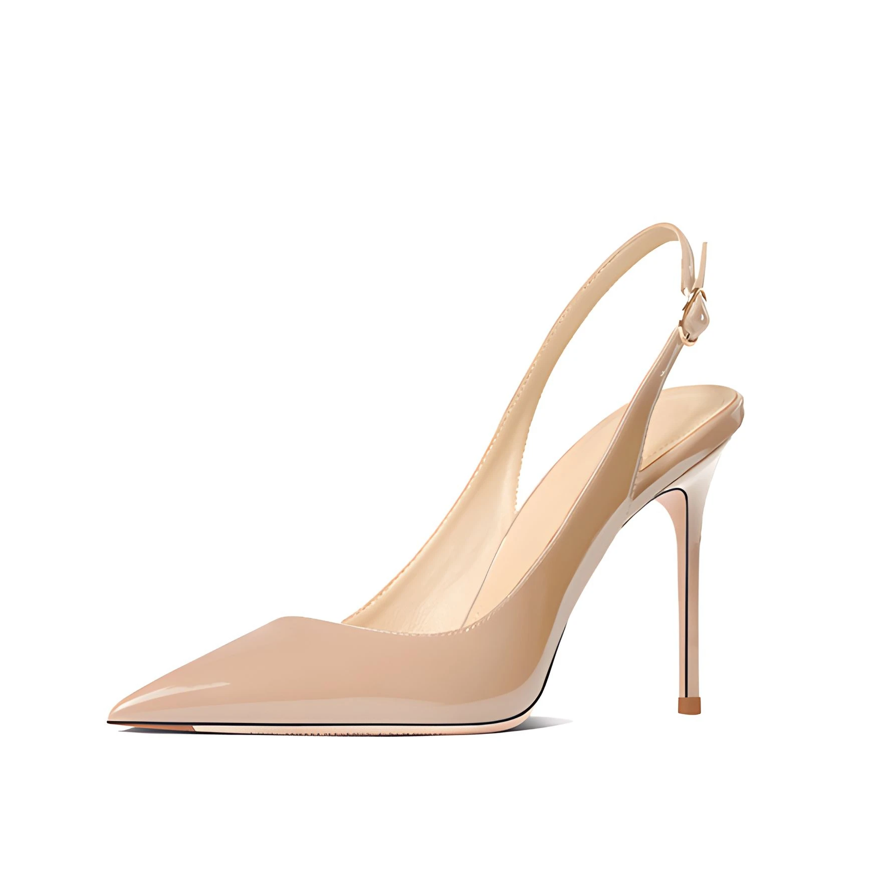Women Sandals Summer French Toe Pointed Toe High Heel Stiletto Large Size