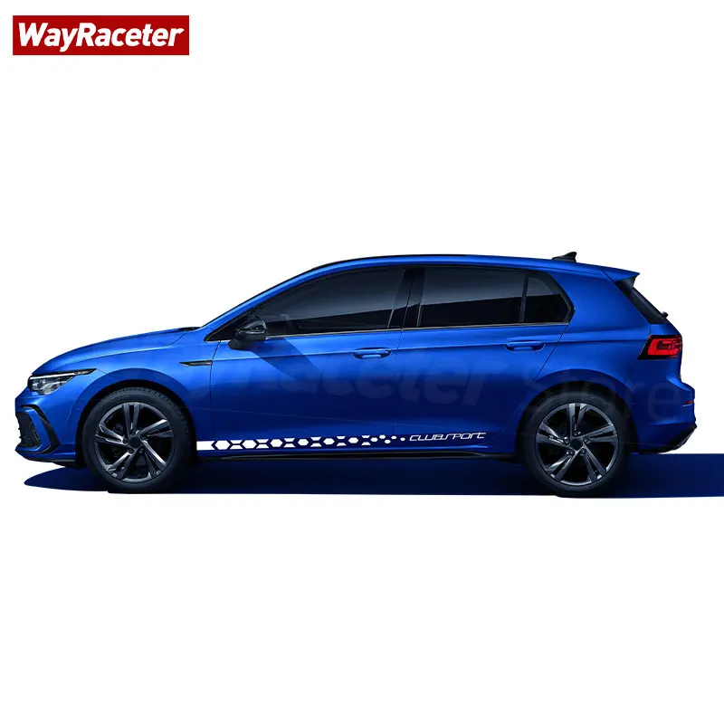 フォルクスワーゲンゴルフ7 8 mk7 mk 7.5 mk8,2ピースドアサイド