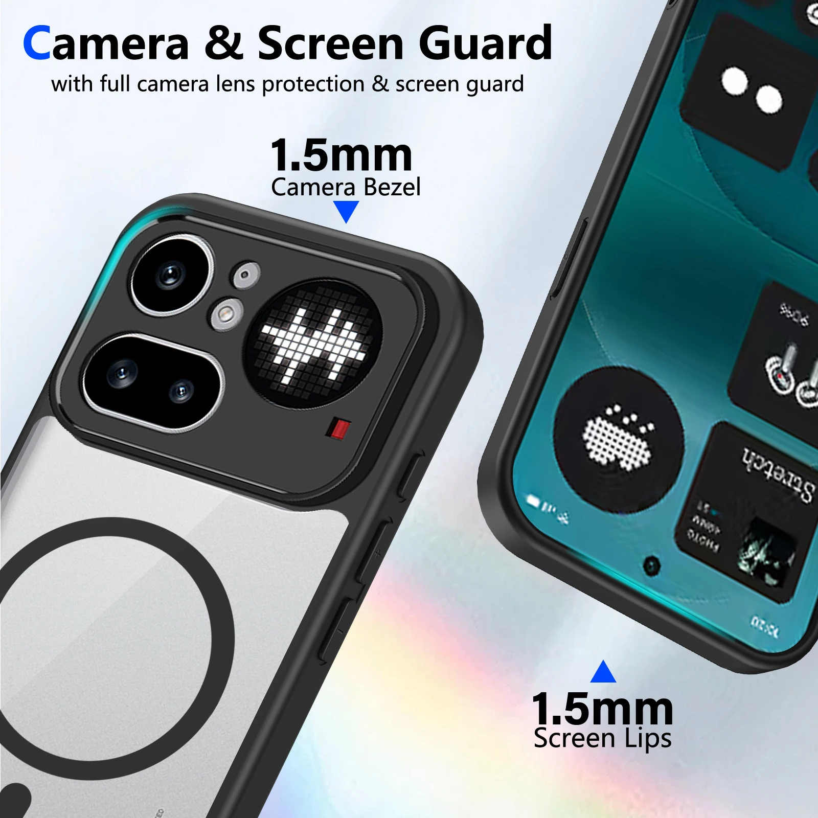 Magnetic Skin-Friendly Back Cover Case