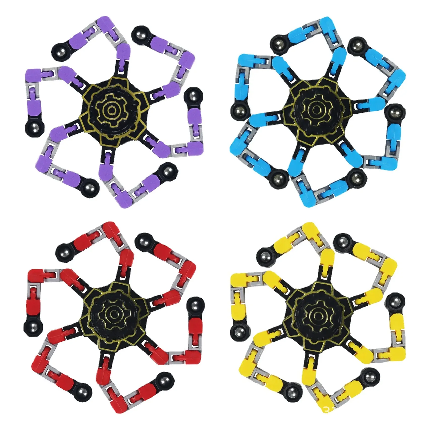 Transformeerbare fidget spinner sensorisch speelgoed anti stress_voghion.com