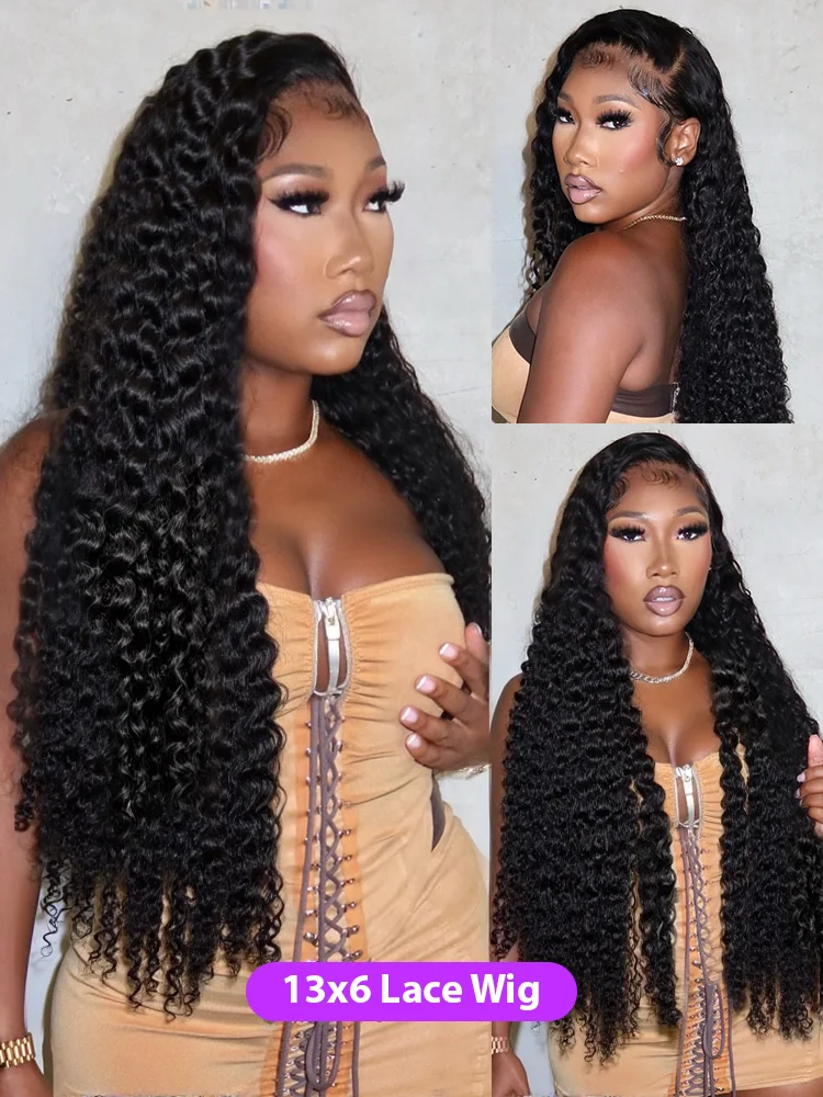 Human Hair Brazilian Wig 30 40 Inch Deep Wave 13x4 13x6 Hd Lace Frontal 5x5 Closure Water Wave Curly Wigs lace front wig human hair wigs human hair wig front lace wig