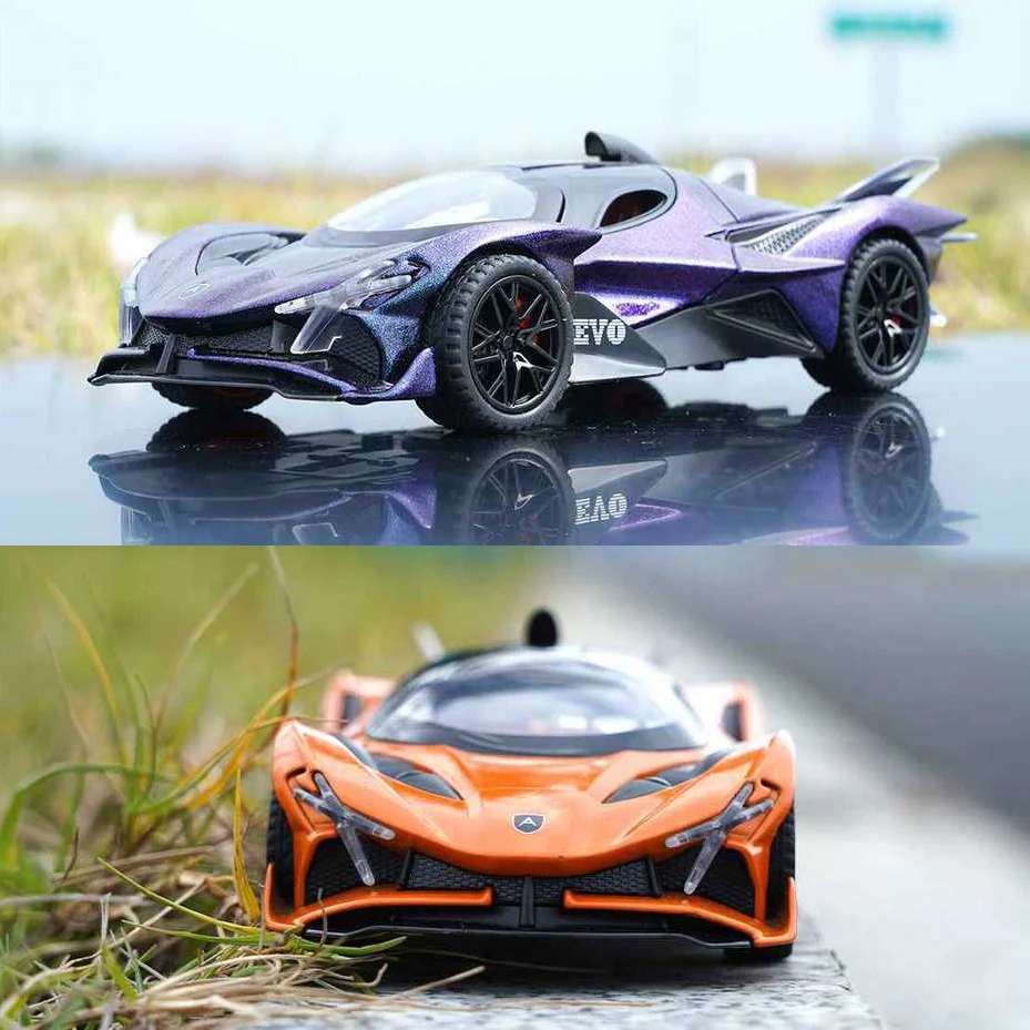 1/32 Scale Apollo PROJECT EVO Diecast Alloy Pull Back Car