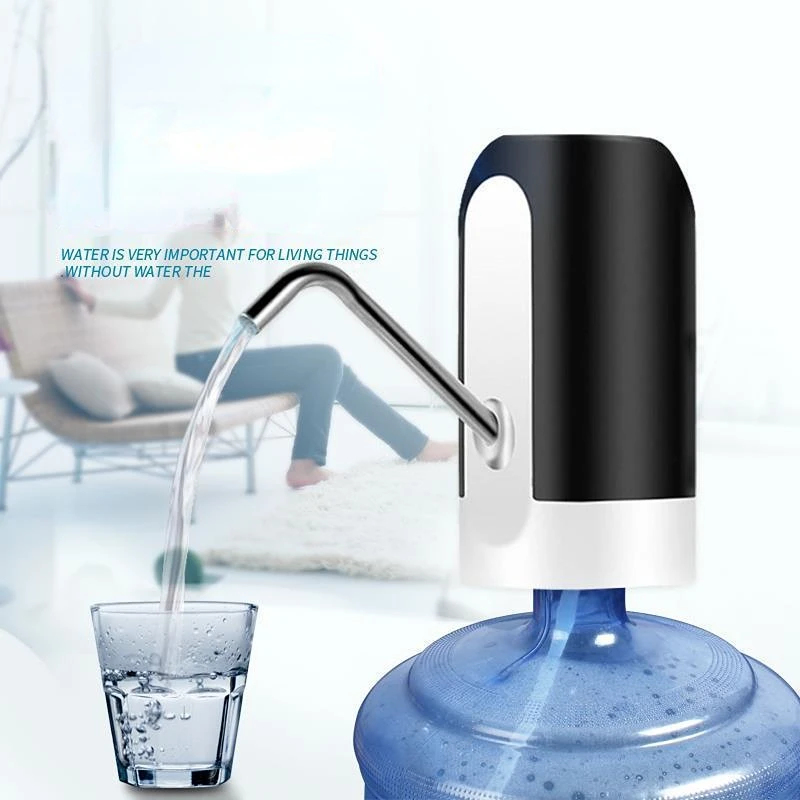 

Mini Water Bottle Pump Electric Water Dispenser Electric Water Pump Water Bottle Pump USB Charging Automatic Portable Pump