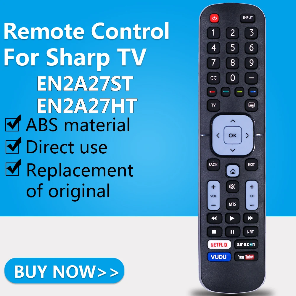 RemotecontrolForSHARPTVEN2A27STEN2A27HTN6200ULC40P5000
