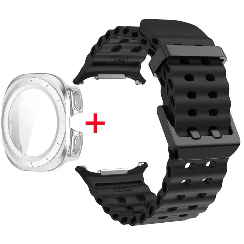 Ultimate 2-in-1 Watch Protection & Style Set with Strap, Case, and Screen Protector