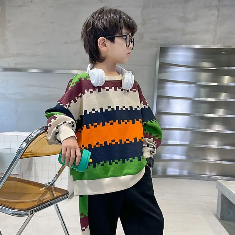 

2023 Children Spring Autumn Toddler Boys Suits Clothes Sweater Shirt +Pants Outfits Kids Clothes Sport Suits Boys Clothing Sets
