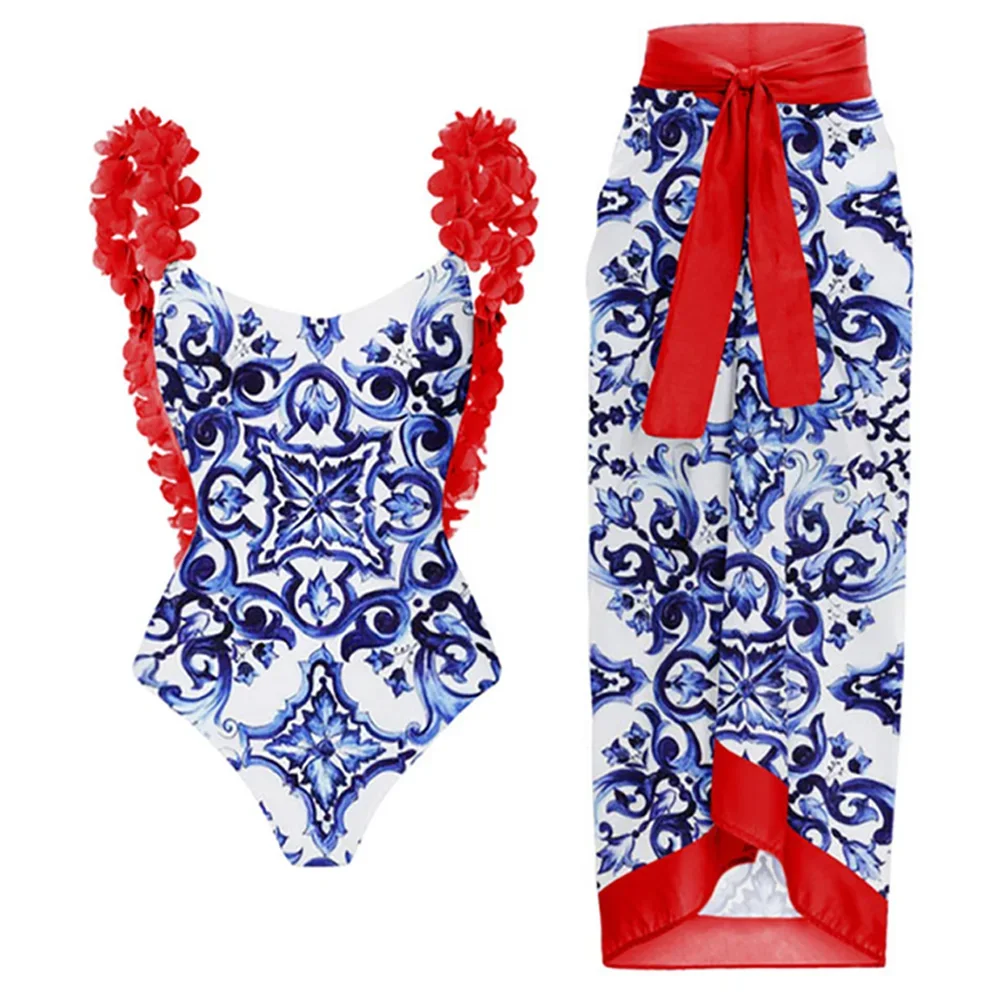 Women’s Backless Beach Dress – One-Piece Swimsuit and Designer Summer Surf Beachwear Beachwear Swimwear
