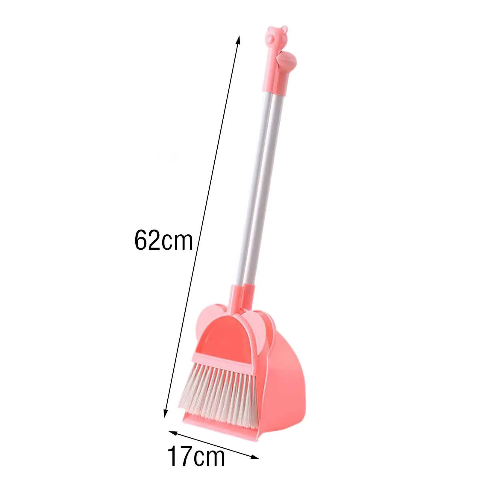 Children Housekeeping Cleaning Tools Cute Play House Toy Mini Broom with Dustpan for Kids Kindergarten Preschool Boys Girls