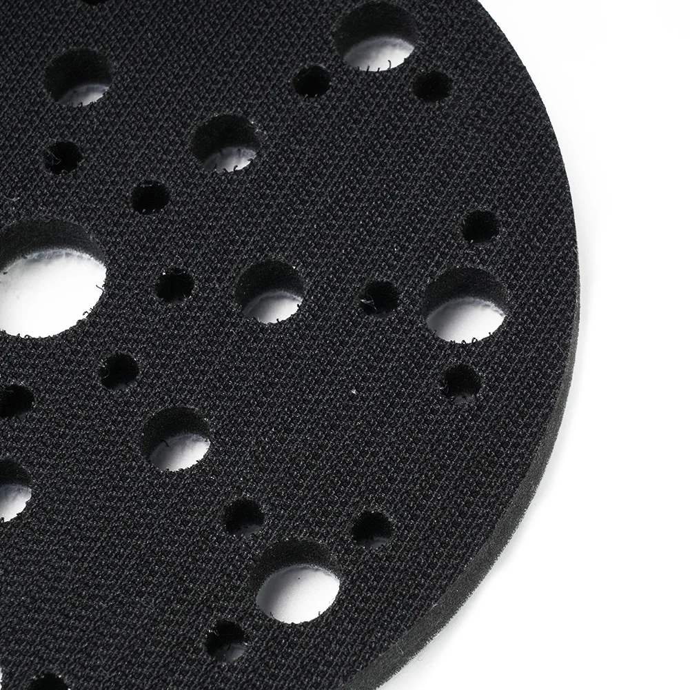 

6 Inch 48holes Soft Interface Pad Sanding Disc Buffer Sponge Interface Cushion Pad Polishing Replacement Tool