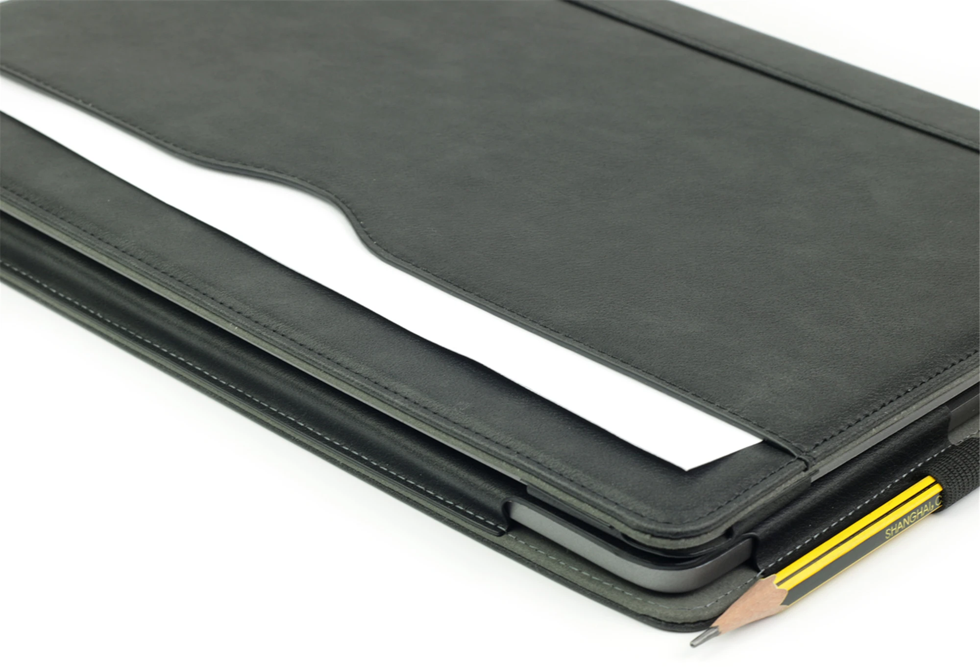 Macbook Air pu Estojo de Couro 13 Polegada 2023 A2681 m2 Laptop Sleeve Capa Protetora do Livro Folio - Imagem 5
