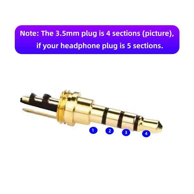 PHXIN  ׼ 3.5mm  ÷ ̾ ׷ Ʈ, V2 V4 V6    ϵ Ǵ Ʈ ũ 