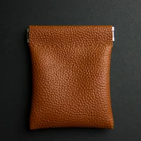 Porte-monnaie en cuir Pu pour hommes et femmes, petit portefeuille court, porte-carte de crédit pour enfants et filles, changement d'argent, clé, écouteurs 5