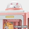 Kids Claw Machine Toys Cartoon Coin Operated Play Game Automatic Doll Machines with Light Music Children Birthday Christmas Gift 6