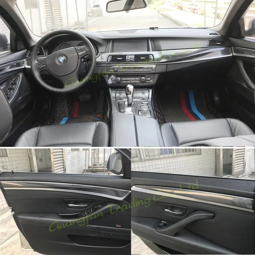 BMW 5シリーズ F10/F11 シルバーカーボン内装パネル Amazon | METYOUCAR BMW 5シリーズ F10 F11 F07 2011~2017に適用