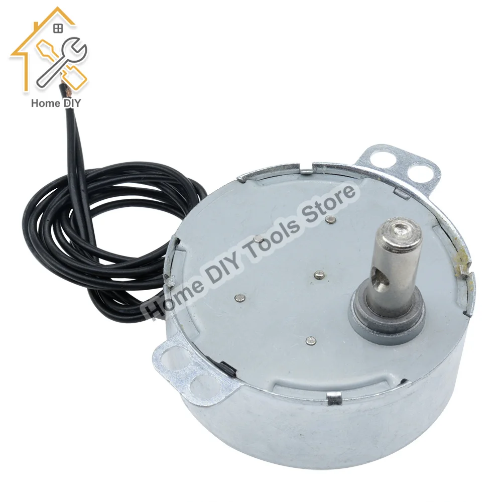 Microwave Turntable Motor AC Motor 5-6 r/min Stable Synchronous Motor Pro TYC-50 AC 220V 12V 50/60Hz for Microwave Turntable