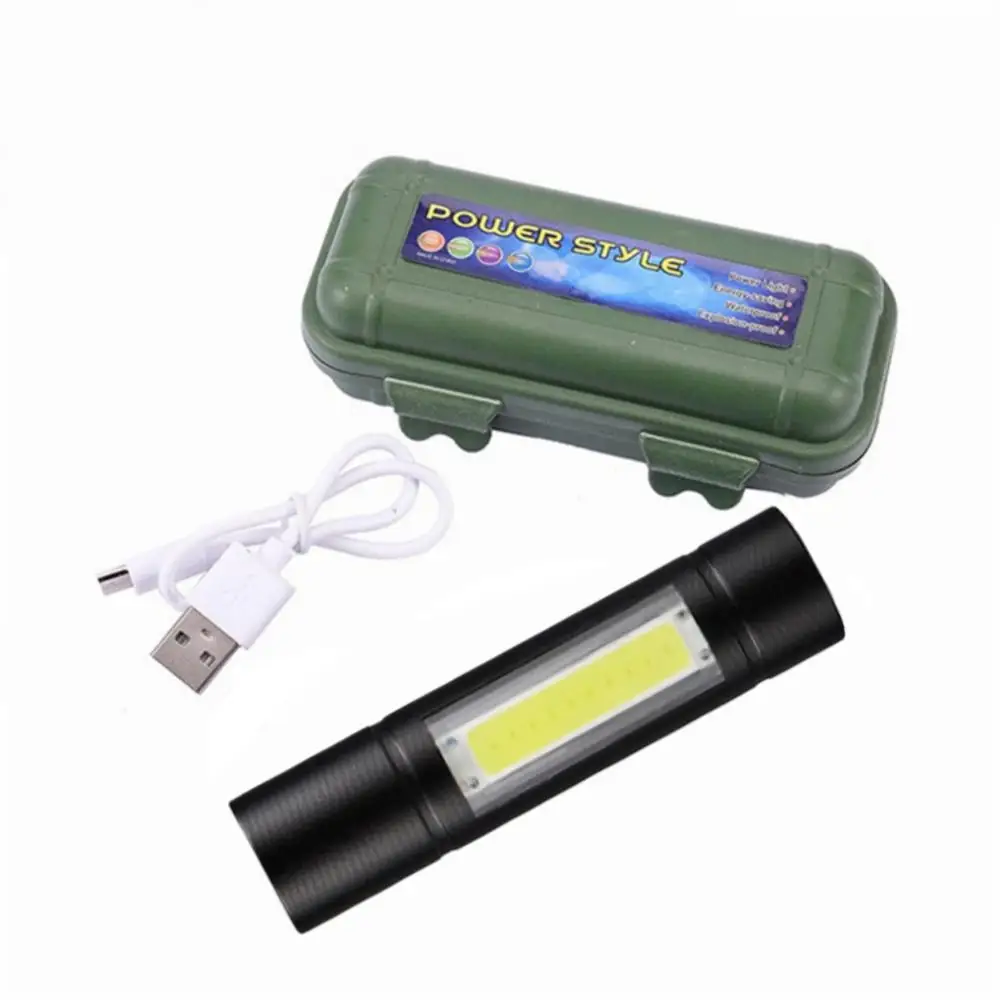 줌 포커스 미니 LED 손전등, 배터리 내장 XP-G, Q5 램프 랜턴, 작업등, 충전식 미니 손전등, 캠핑 조명