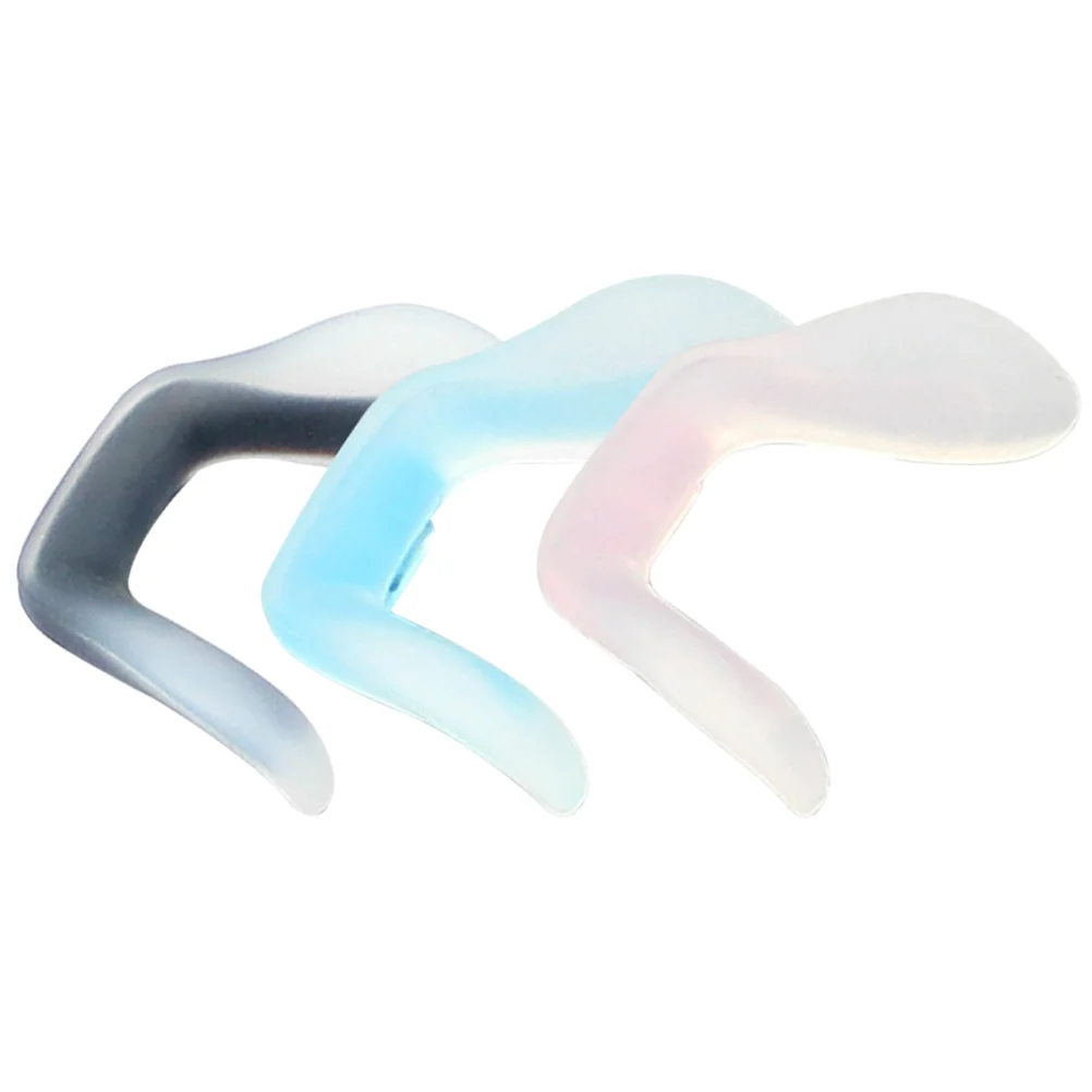 

U Shaped Eyeglasses Nose Pads Silicone Eye Glasses Bridge Rubber Saddle Strap Anti-Slip Nose Pads Screw-In Eyeglasses Nose