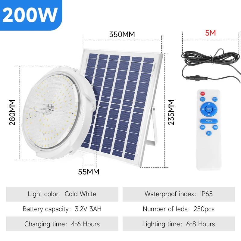 200W 1 Clod 6500k