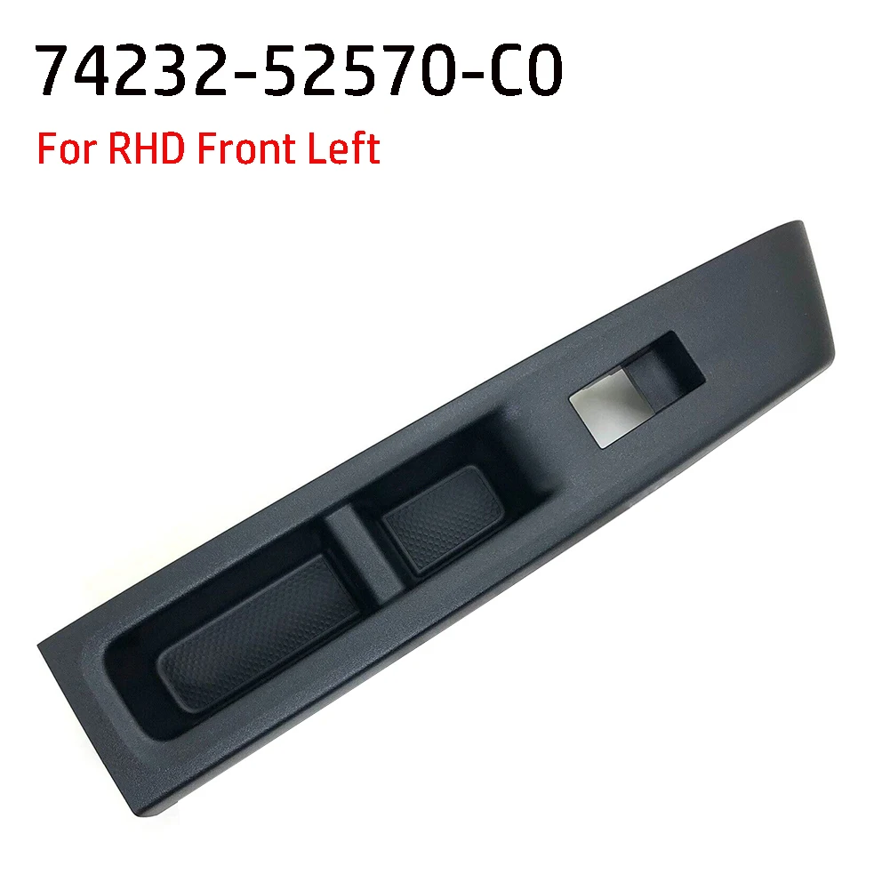 

Для Toyota Vitz 2010-2014 RHD передний подлокотник Верхняя панель LH 74232-52570-C0 стеклянная подъемная панель для правого руля, передняя левая