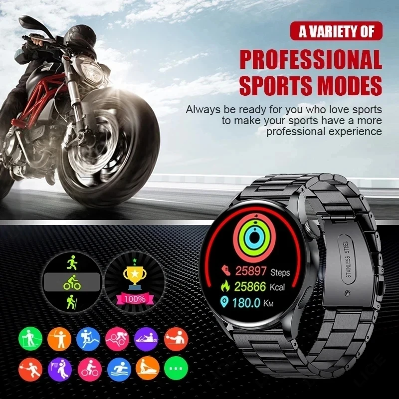  GPS Ʈ ġ, GT4 Pro 360*360 AMOLED ũ ɹڼ  ȭ, IP68    Ʈ ġ 2024, ǰ