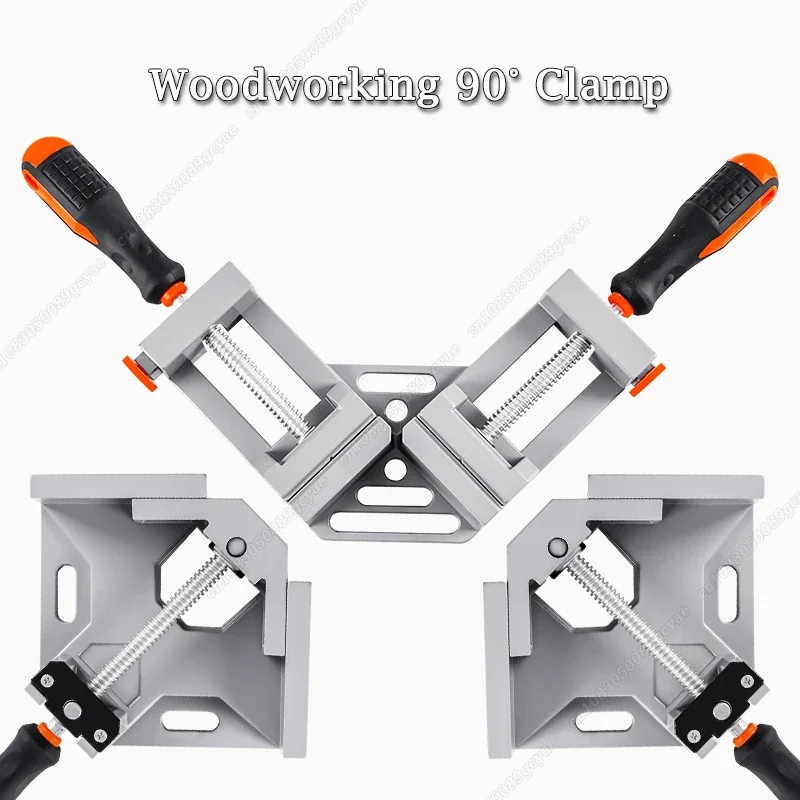 

Right Angle Clip Clamp Picture Frame Corner Clamp Right Angle Welding Woodworking Clamping Tool Aluminum Corner Clamp 90 Degree