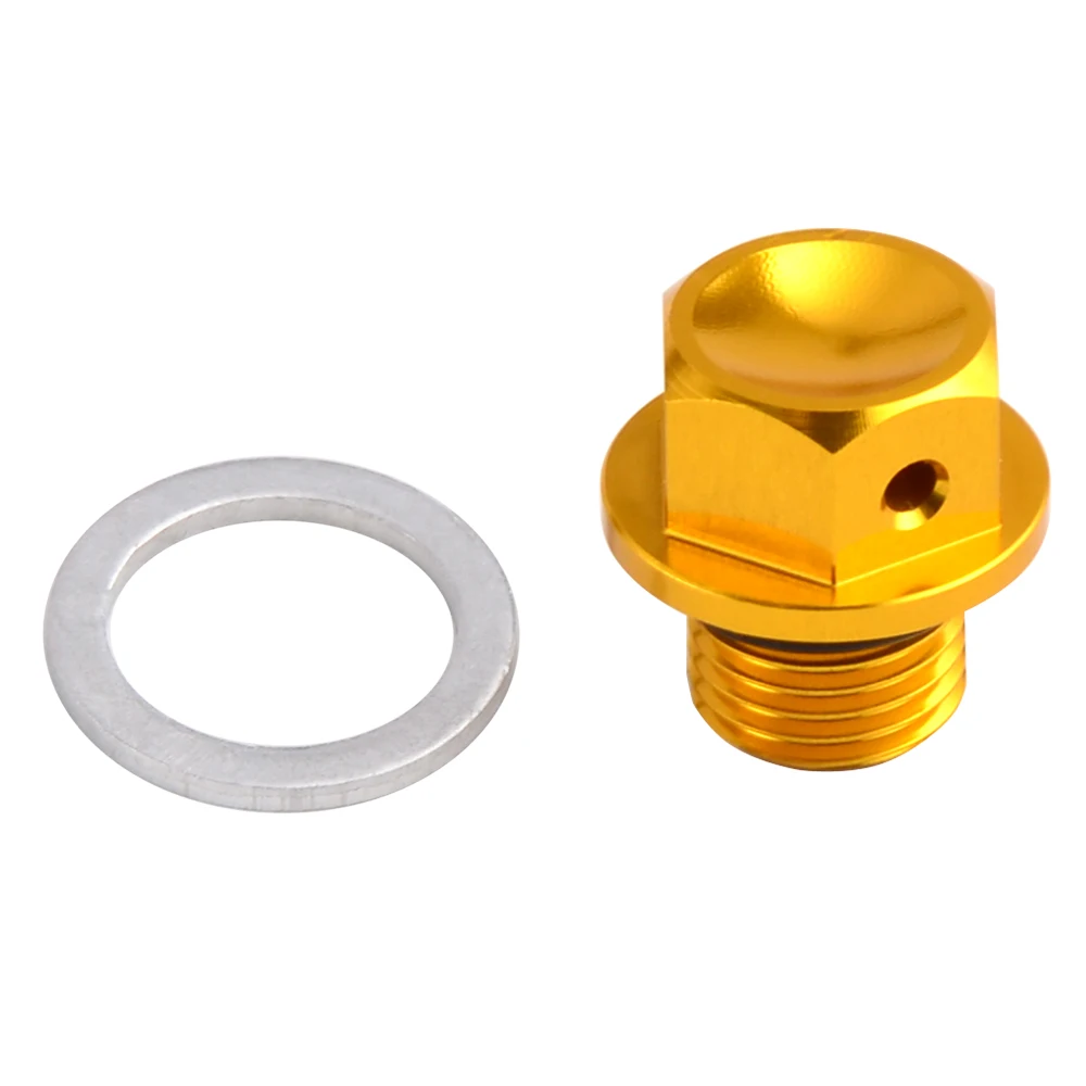 NiceCNC M12xP1.25 Oil Drain Plug Bolt For Suzuki RM 125 250 250Z Z250 DR Z70 Z100 Z250