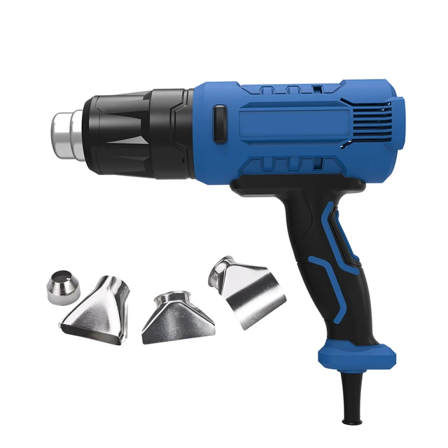 1800 Watt Dual Temperature Heat Gun With 4 Nozzles for Crafts Shrink  Wrapping Paint Stripping 