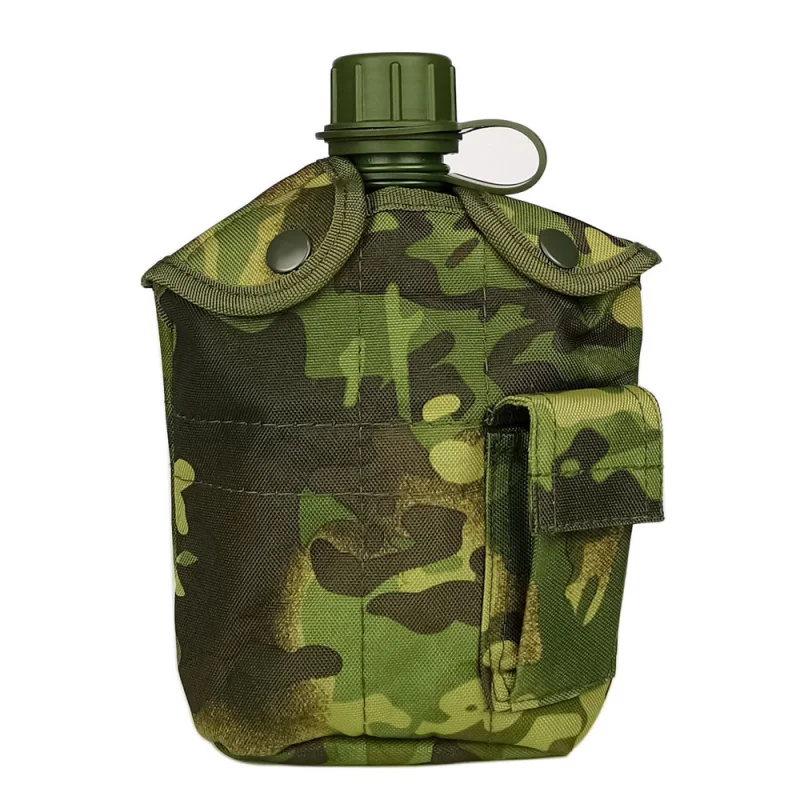 Sports Water Bottle 2/3/4-Pack Camo Tactical Water Bottles Military-Grade Survival Canteens Outdoor Hiking And Camping