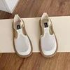 Women's Mesh Slip-On Shoes Breathable Cotton Linen Hollow out Thin Bottom Summer Outdoor Wear Casual round Toe Flat Sandals