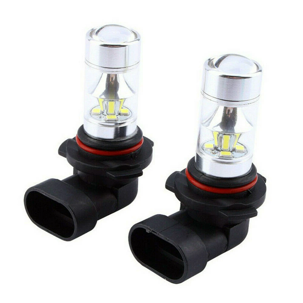 New 2pcs LED 8000K 60W Blue Fog Light Driving DRL Bulb 9140 9145 H10 HB3 9005