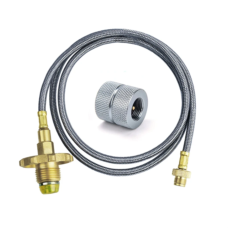 Outdoor Gas Stove Propane Refill Adapter Gas Tank Connection Line