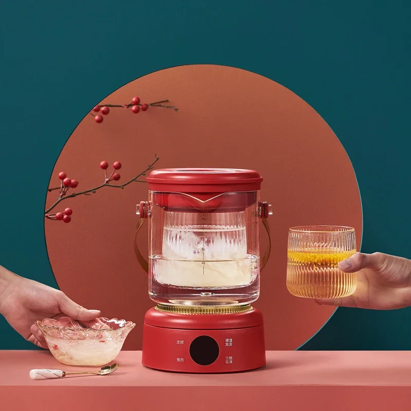 0.8L Smart Stufato Nido D'Uccello Stufato Pentola Per Uso Domestico Pentola Per Stufato Impermeabile Vetro Pesce Maw Maw Nido D'Uccello Macchina Forne