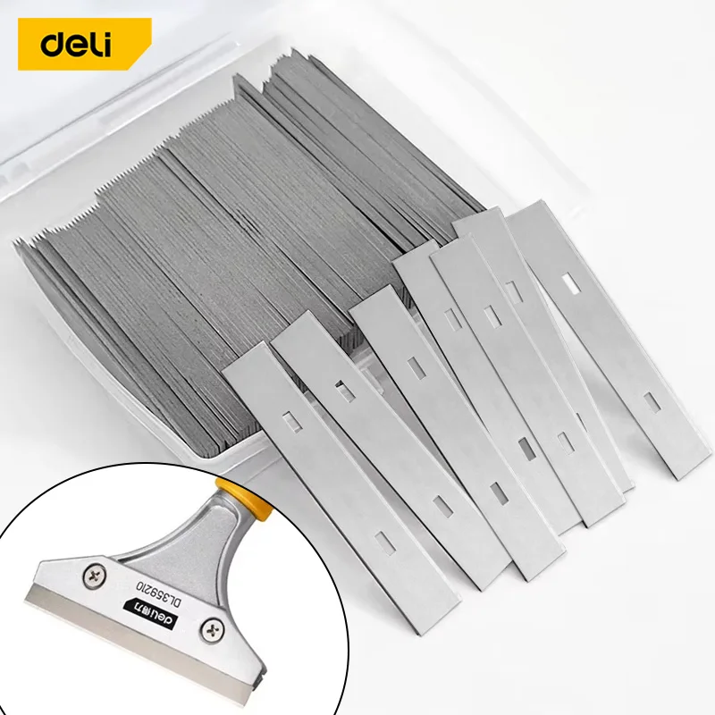 20/50/100PCS Boden Fliesen Spachtel Klinge 180mm Reinigung Schaufel Cutter Klinge Glas Boden Fliesen schaber Klinge Naht Entfernung Hand Werkzeug – Detail 1