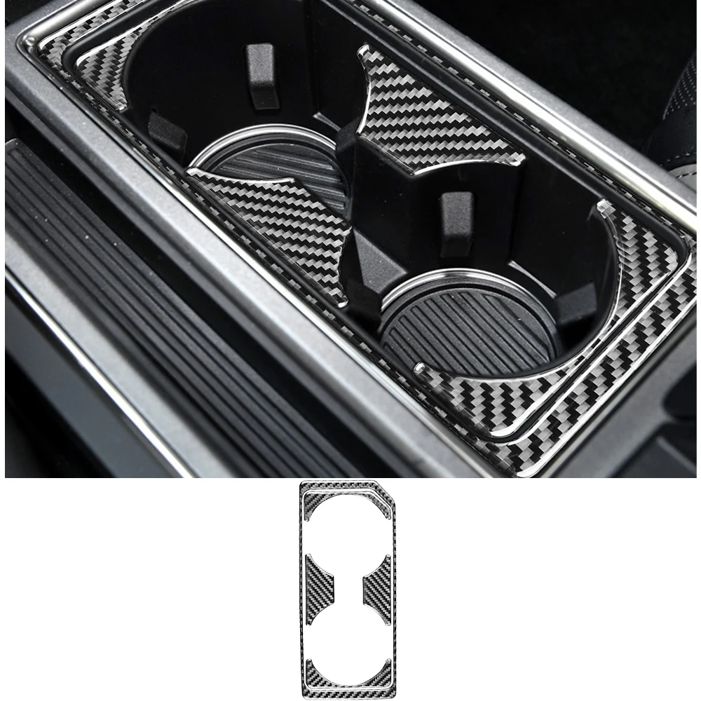 

Декоративная рамка на переднюю дренажную чашку, декоративная Обложка, наклейка, наклейка для Ford Raptor F150 2017-2020, аксессуары для интерьера автомобиля, углеродное волокно