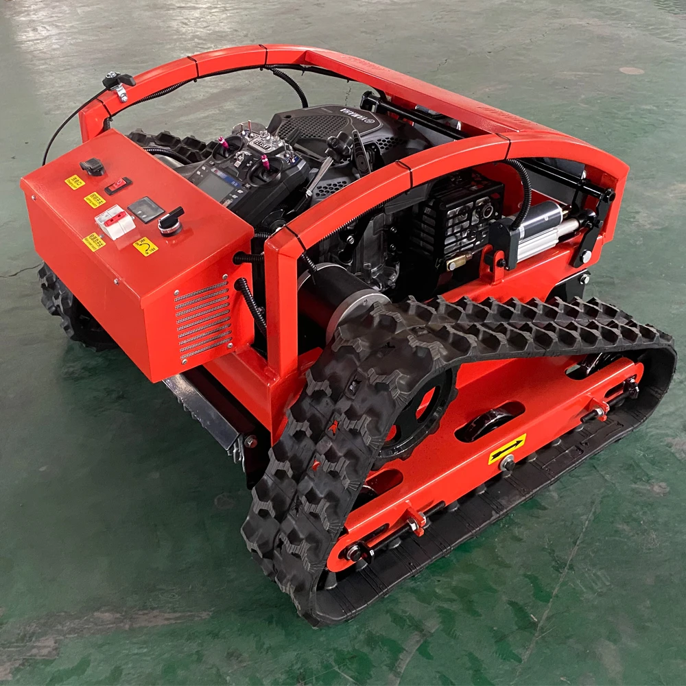 Radiocontrolled Lawn Mower Auto Robot Mini Lawn Robot Gasoline Remote