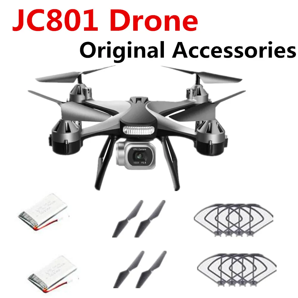 

JC801 Дрон оригинальные аксессуары 3,7 v 1100 mAh батарея пропеллер кленовый лист для JC801 Дрон запасные части